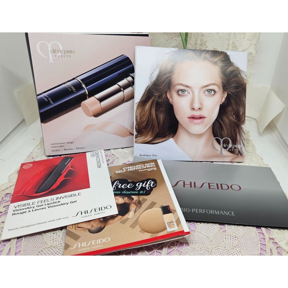 Cle De Peau Shiseido Sample Bundle 5 Pcs. New